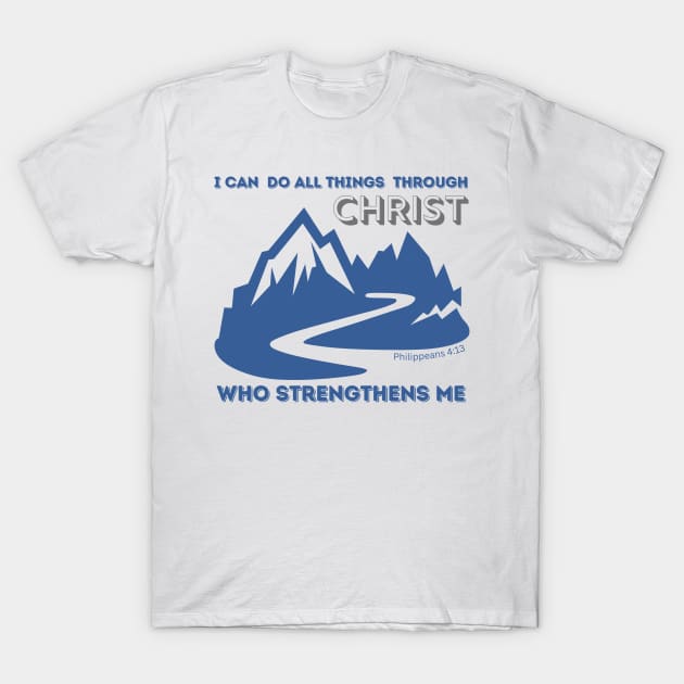 LDS Youth Theme 2023 All Things Through Christ T-Shirt by MalibuSun